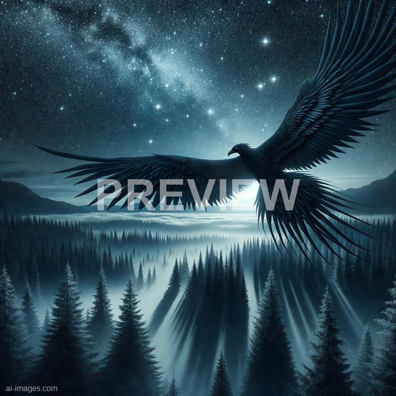 14282 - the-eternal-night-bird-a-giant-bird-with-black-feathe_250705164658_00001